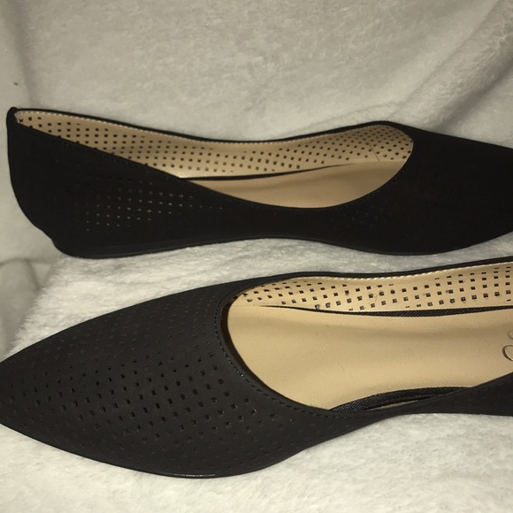 Franco Sarto size 9m womens black flats - Picture 8 of 10